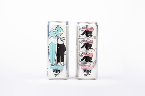 Air Café water cans
