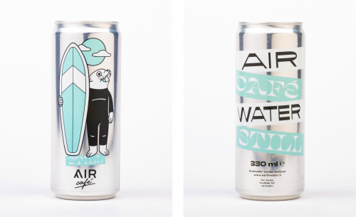 Air Café water cans