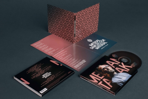 Album design for Antwerp musician Merdan Taplak