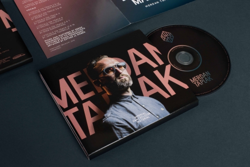 Album design for Antwerp musician Merdan Taplak