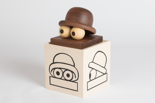 Toykyo New Talent Award shipping box in plywood